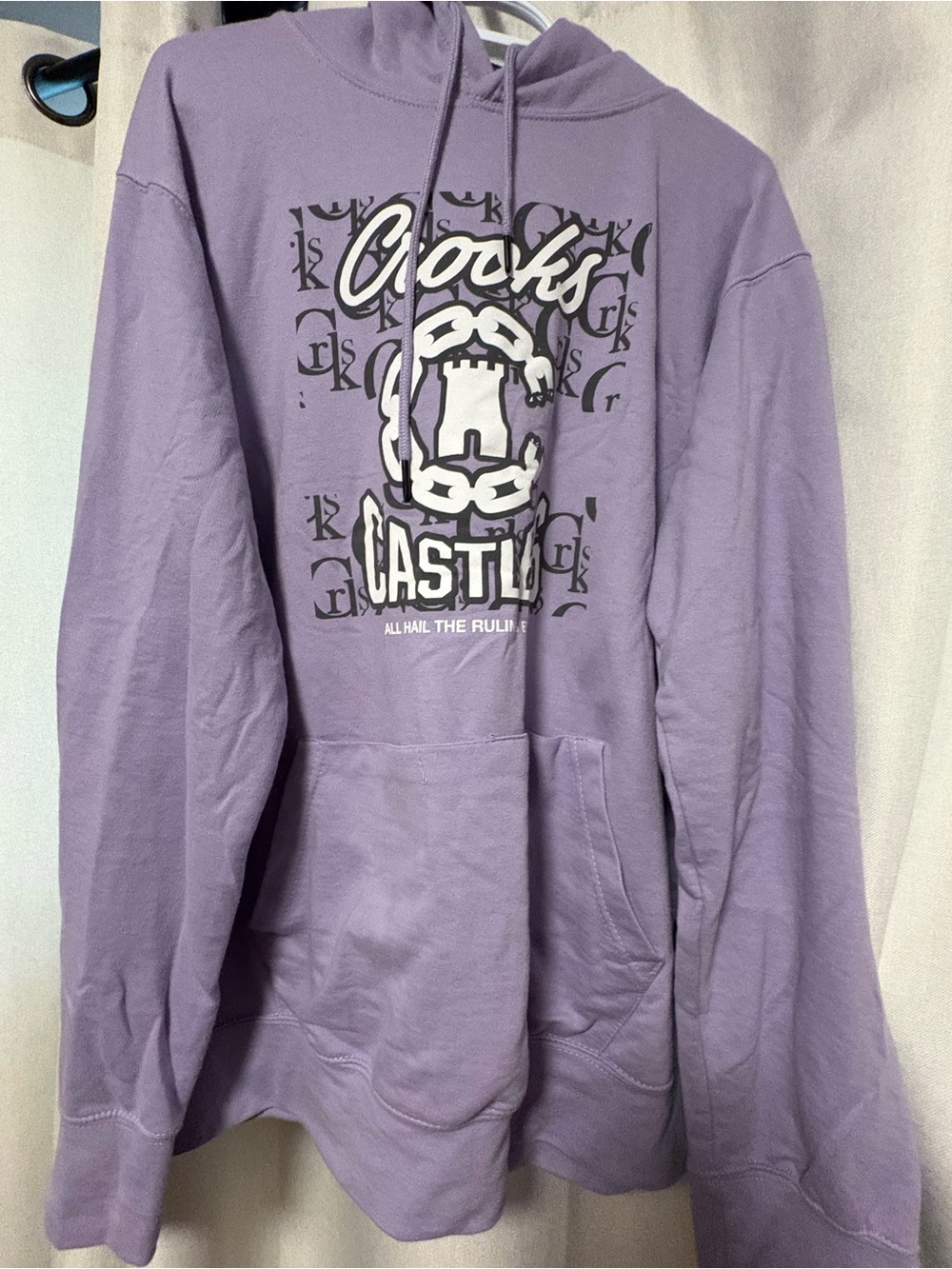 Crooks & Castles Purple Graphic Hoodie